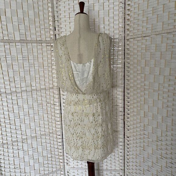 Laundry by Shelli Segal silk dress size 4 - Picture 4 of 13